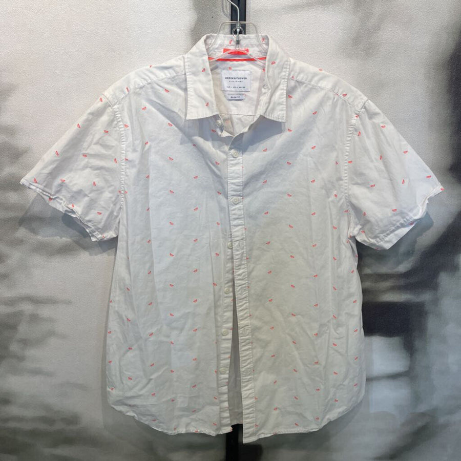 DENIM & FLOWER MEN'S SHIRTS L