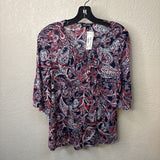 ROZ & ALI WOMEN'S TOPS M